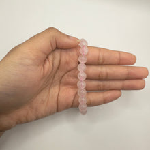 Load image into Gallery viewer, Rose Quartz Crystal Bracelet
