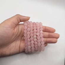 Load image into Gallery viewer, Rose Quartz Crystal Bracelet
